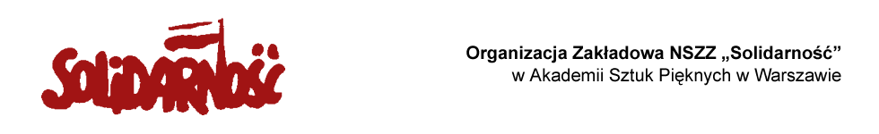 Organizacja Zakładowa NSZZ Solidarność w Akademii Sztuk Pięknych w Warszawie
